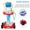 Best Choice Products Play Doctor Kit for Kids, Pretend Medical Station Set with Carrying Case, Mobile Cart